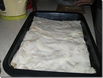 Мясной пирог в лаваше