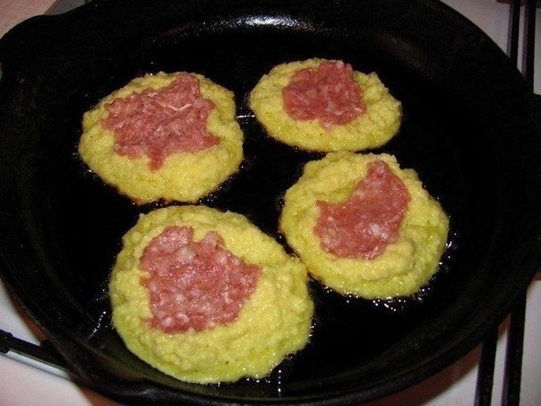 Деруны с мясом Деруны с мясом