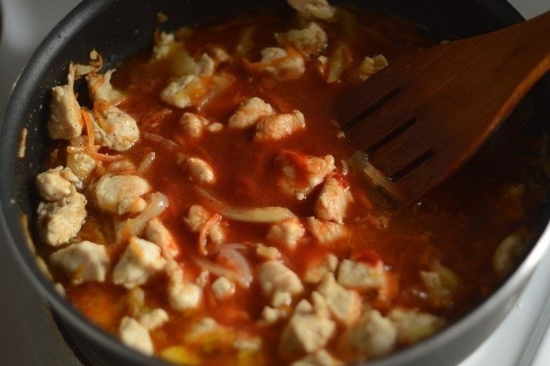 Гуляш из курицы Гуляш из курицы