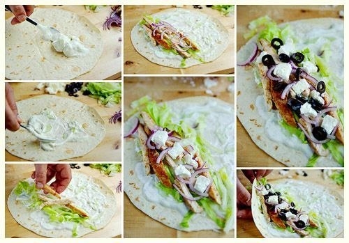 Рулет с курицей Рулет с курицей