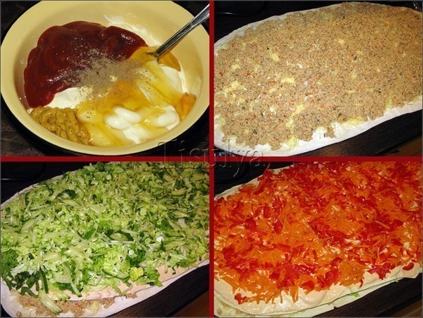 Закусочный рулет Закусочный рулет