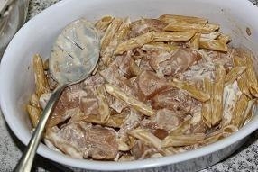 Запеканка из макаронов с курицей Запеканка из макаронов с курицей