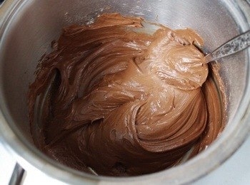 Шоколадные капкейки с шоколадным кремом Шоколадные капкейки с шоколадным кремом