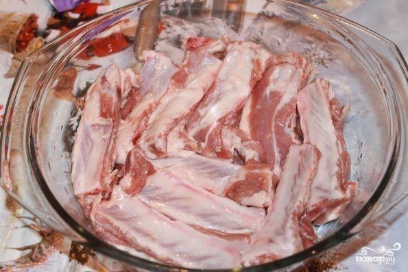 Рагу со свиными ребрами Рагу со свиными ребрами