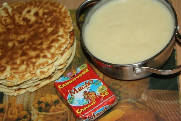 Торт со сгущенкой на сковороде. Торт со сгущенкой на сковороде.