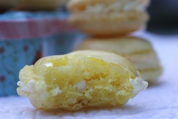 Лимонные макарон Лимонные макарон
