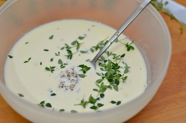 Куриное филе в сливочном соусе Куриное филе в сливочном соусе