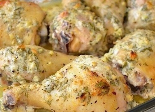 Куриные голени в сметанном маринаде Куриные голени в сметанном маринаде