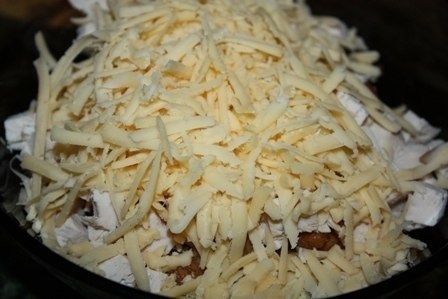 Салат с курицей и фасолью Салат с курицей и фасолью