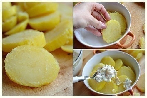 Бабушкин запеченный картофель Бабушкин запеченный картофель