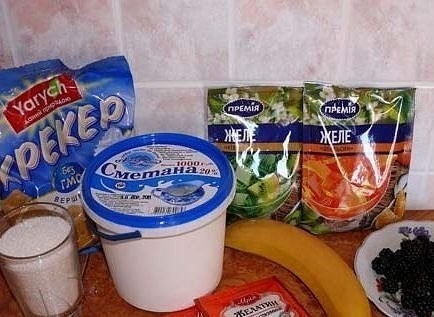 Нежный сметанный десерт Нежный сметанный десерт