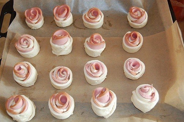 Колбасные розочки Колбасные розочки