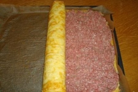 Яично-мясной рулет Яично-мясной рулет