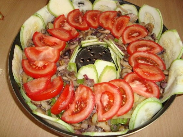 Вкусная кабачковая запеканка Вкусная кабачковая запеканка