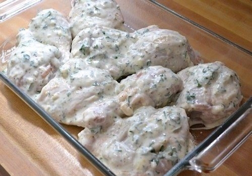 Куриные голени в сметанном маринаде Куриные голени в сметанном маринаде
