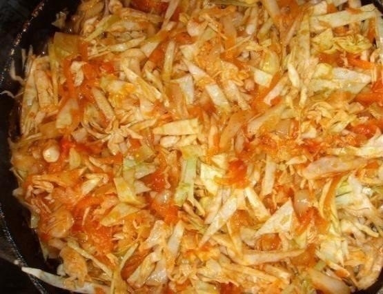 Капуста тушеная Капуста тушеная