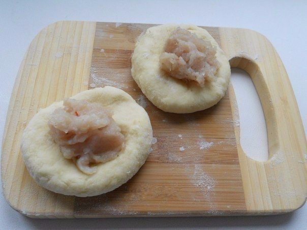 Картофельные галушки с мясом Картофельные галушки с мясом