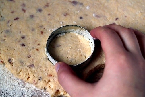 Печенье с беконом и сыром Печенье с беконом и сыром
