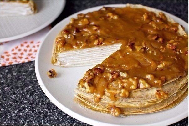 Супервкусный блинный торт Супервкусный блинный торт