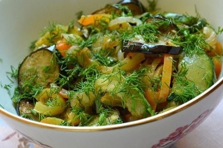 Очень вкусное овощное соте Очень вкусное овощное соте