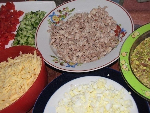 Салат Паутинка Салат Паутинка