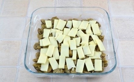 Вкуснейшая запеканка из картофеля, грибов и двух видов сыра Вкуснейшая запеканка из картофеля, грибов и двух видов сыра