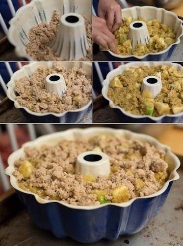 Яблочный пирог-крошка Яблочный пирог-крошка