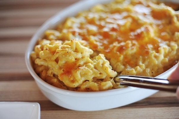 Запеченные макароны с сыром Запеченные макароны с сыром