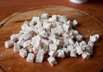 Салатик из курицы и помидоров Салатик из курицы и помидоров