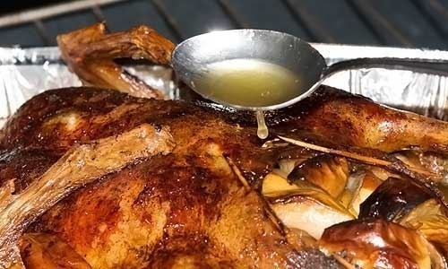 Утка запеченная с яблоками Утка запеченная с яблоками