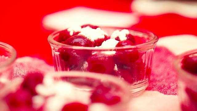 Ванильный клафути с вишней Ванильный клафути с вишней