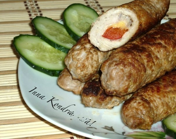 Мясные рулетики