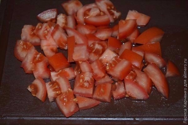 Салат с курицей, овощами и кунжутом Салат с курицей, овощами и кунжутом