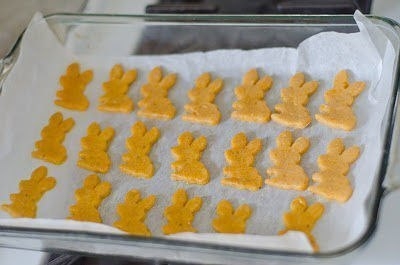 Простое сырное печенье Зайчики Простое сырное печенье Зайчики