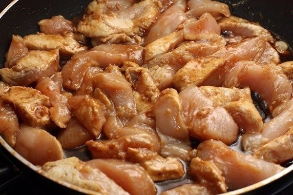 Курица с ананасами Курица с ананасами
