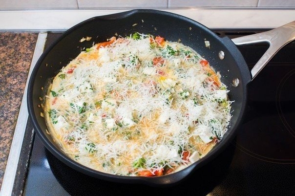 Фриттата с овощами и сыром Фриттата с овощами и сыром