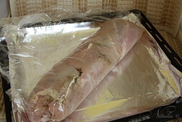 Куриный рулет с грибами Куриный рулет с грибами
