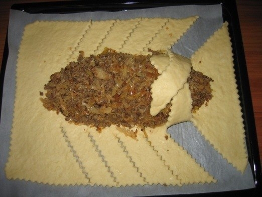 Мясной пирог Крокодил Мясной пирог Крокодил