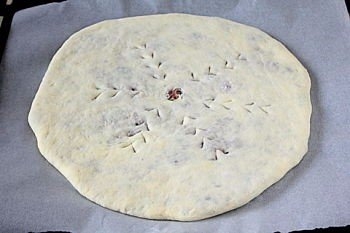 Осетинский пирог с мясом Осетинский пирог с мясом