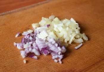 Салатик из курицы и помидоров Салатик из курицы и помидоров