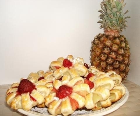 Печенье с ананасами Печенье с ананасами