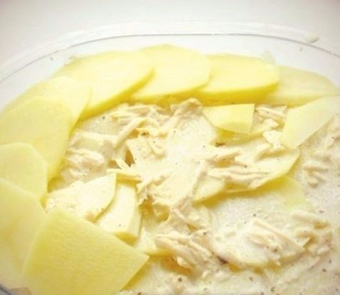 Курица под шубой в духовке Курица под шубой в духовке