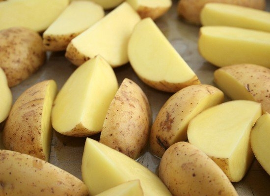 Картофель, запеченный в горчице Картофель, запеченный в горчице