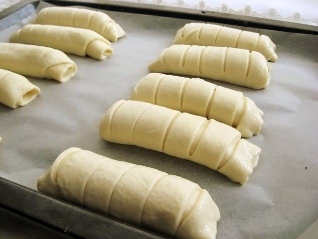 Булочки с плавленым сыром Булочки с плавленым сыром