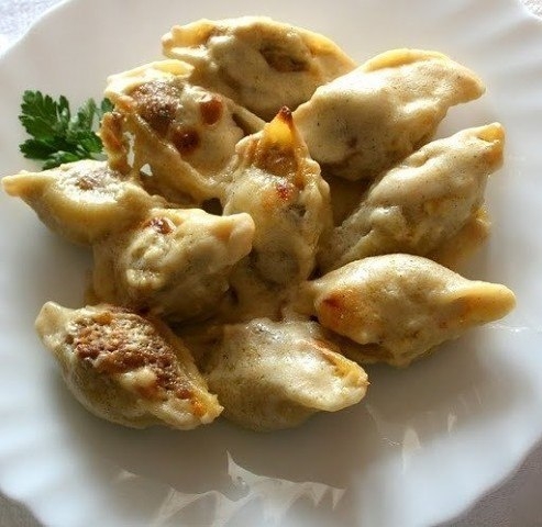 Ракушки фаршированные.