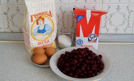 Клафути с вишней Клафути с вишней