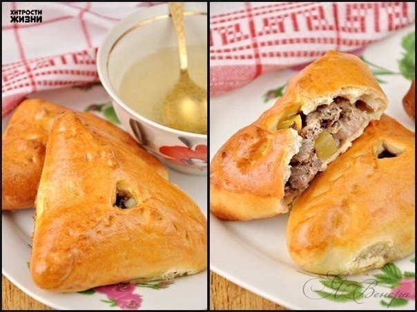 Как приготовить эчпочмак (треугольные пироги с картошкой и мясом) Как приготовить эчпочмак (треугольные пироги с картошкой и мясом)