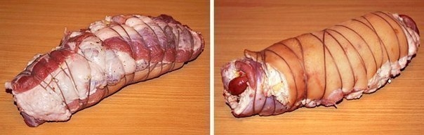 Пряный рулет из свинины Пряный рулет из свинины