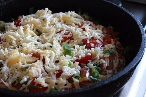 Картофельная пицца Картофельная пицца