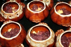 Горшочки с печенью Горшочки с печенью